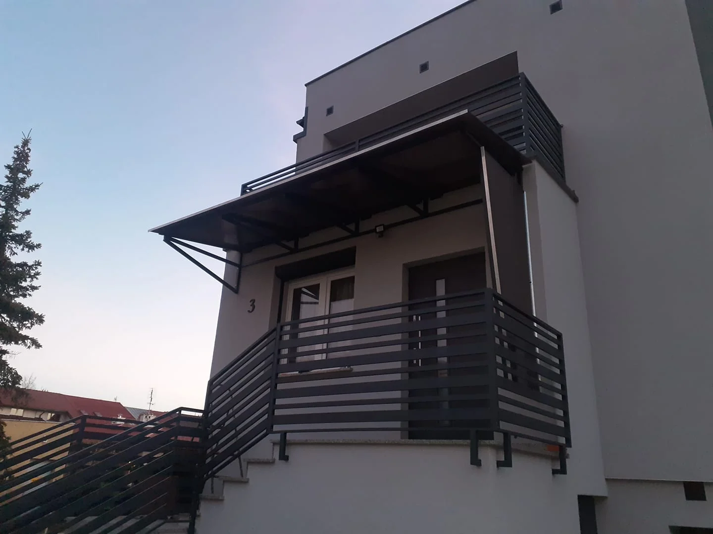 Balustrady zewnętrzne, wewnętrzne